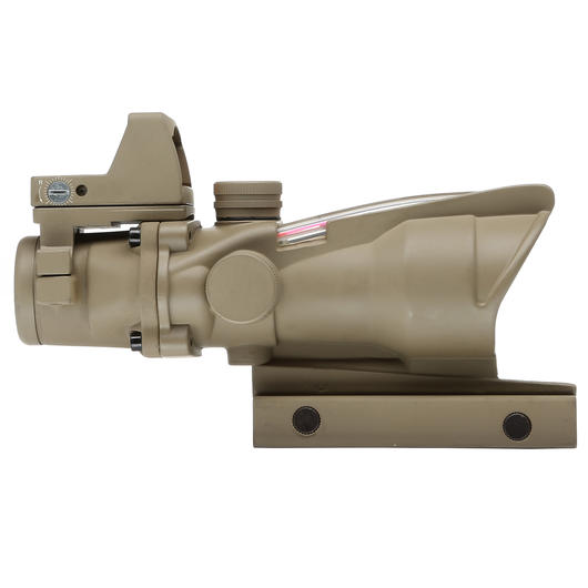 Aim-O TA01 Style Scope 4x32 Fiber bel. m.Micro RedDot Visier tan AO 1003-DE Bild 4