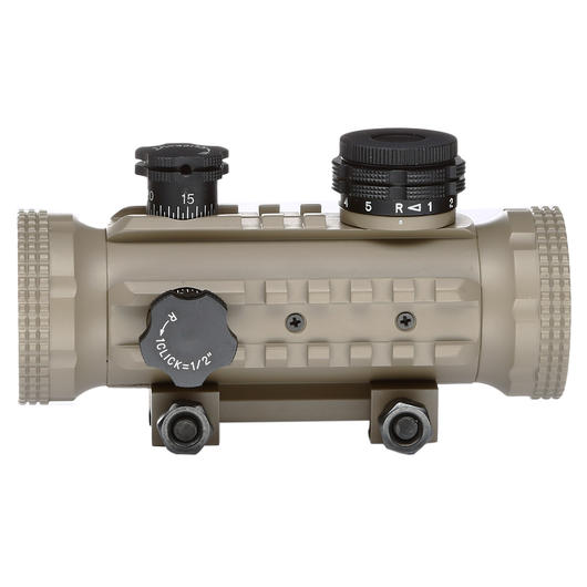 Aim-O 1x30 Red-Dot / Green-Dot Tactical Sight RIS-Version tan AO 3014-DE Bild 3