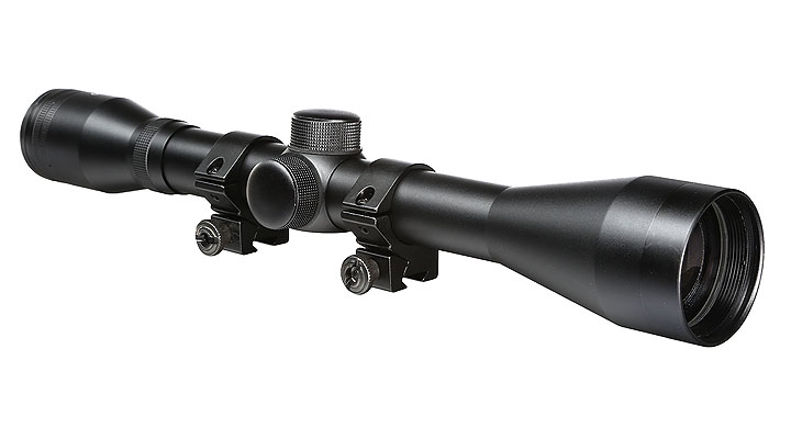 Max Tactical Zielfernrohr 6x40 mit Montageringe fr 11 mm Schiene schwarz Bild 1