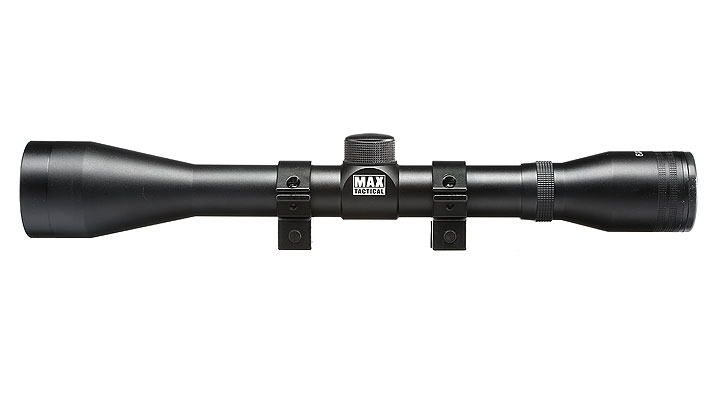 Max Tactical Zielfernrohr 6x40 mit Montageringe fr 11 mm Schiene schwarz Bild 4