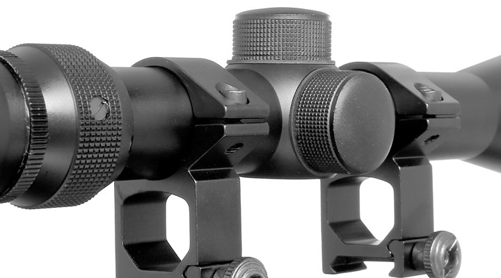 Strike Systems 3-9x40 Zielfernrohr / Mil-Dot f. 20-22mm Schienen schwarz Bild 4