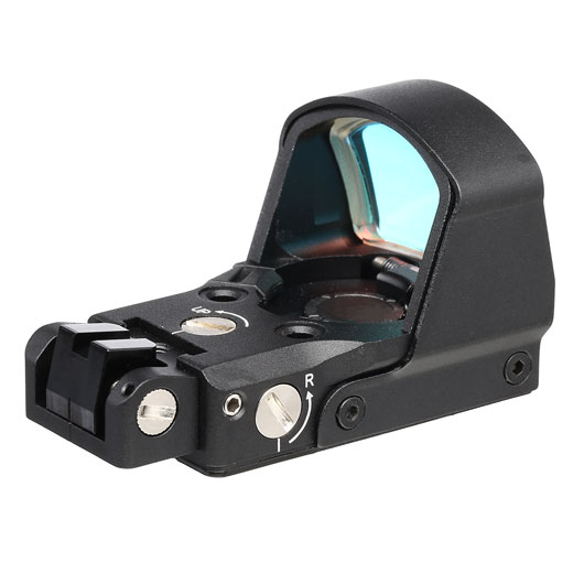 Aim-O DPP-Sight Type Micro Red Dot mit Lichtsensor inkl. Pistolenhalterungen schwarz AO 6007-BK Bild 2