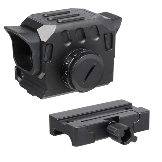 Aim-O E-Style Red-Dot Holosight m. 20-22mm Halterung schwarz AO 6004-BK