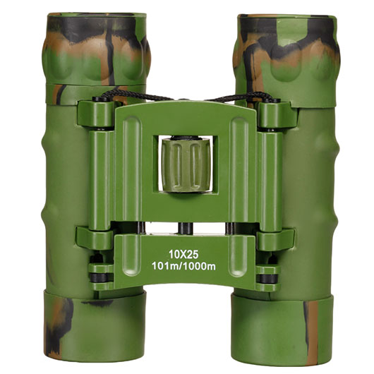 Mil-Tec Fernglas Gen.II 10X25 faltbar tarn inkl. Nylontragetasche Bild 6