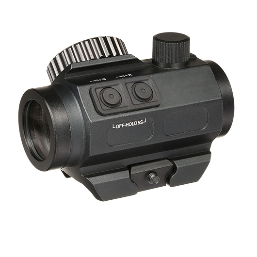 JS-Tactical Micro Red- / Green-Dot Sight inkl. 20 - 22 mm Halterung / Scope Riser schwarz Bild 4