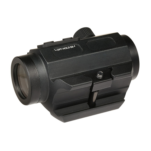 JS-Tactical Micro Red- / Green-Dot Sight inkl. 20 - 22 mm Halterung / Scope Riser schwarz Bild 6