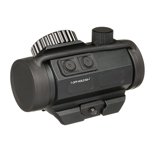 JS-Tactical Micro Red- / Green-Dot Sight inkl. 20 - 22 mm Halterung / Scope Riser schwarz Bild 7