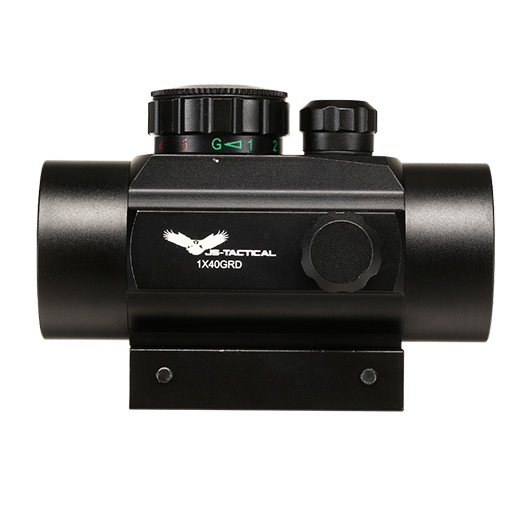 JS-Tactical 1x30 Red- / Green-Dot Sight inkl. 20 - 22 mm Halterung schwarz Bild 2