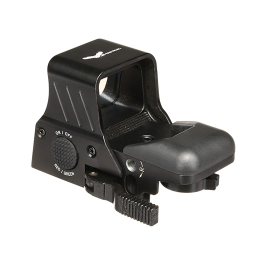 JS-Tactical Tactic 4 Red- / Green-Dot Sight mit 4 Absehen inkl. 20 - 22 mm Halterung schwarz Bild 1