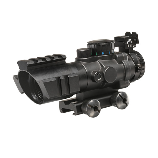 Nuprol NPCog Tactical Scope 4x32 Red- / Green- / Blue-Dot inkl. 20-22mm Halterung schwarz