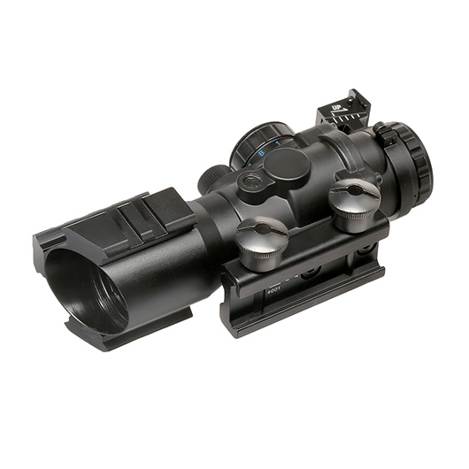 Nuprol NPCog Tactical Scope 4x32 Red- / Green- / Blue-Dot inkl. 20-22mm Halterung schwarz Bild 8