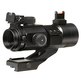 Nuprol HD30D Type Red- / Green-Dot Killflash Zielgert mit 20 - 22mm L-Shaped Mount Halterung schwarz Bild 1