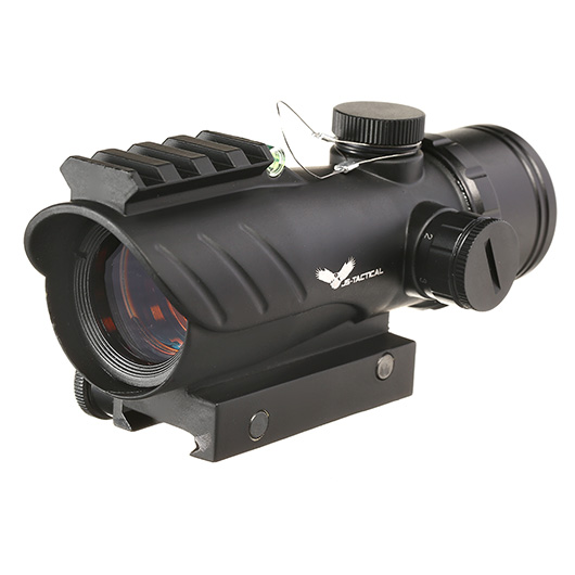 JS-Tactical HD30H Compact Type Scope 1x30 Red-Dot inkl. 22 mm Halterung schwarz