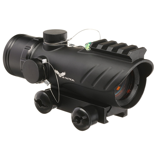 JS-Tactical HD30H Compact Type Scope 1x30 Red-Dot inkl. 22 mm Halterung schwarz Bild 5