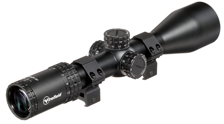 Firefield RapidStrike 5-20x50 Mil-Hash Zielfernrohr inkl. 20-22mm Ringe schwarz Bild 2