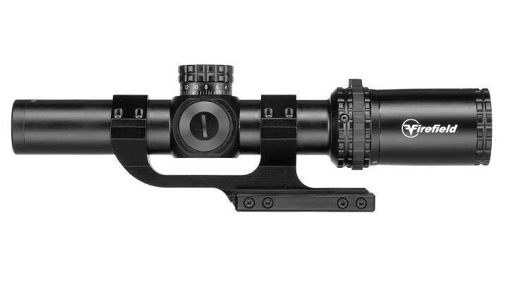 Firefield RapidStrike 1-6x24 Circle-Dot Zielfernrohr beleuchtet inkl. 20-22mm Cantilever Mount schwarz Bild 4
