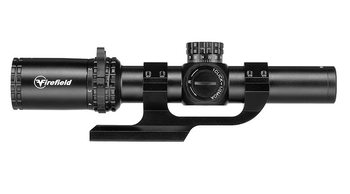 Firefield RapidStrike 1-6x24 Circle-Dot Zielfernrohr beleuchtet inkl. 20-22mm Cantilever Mount schwarz Bild 5
