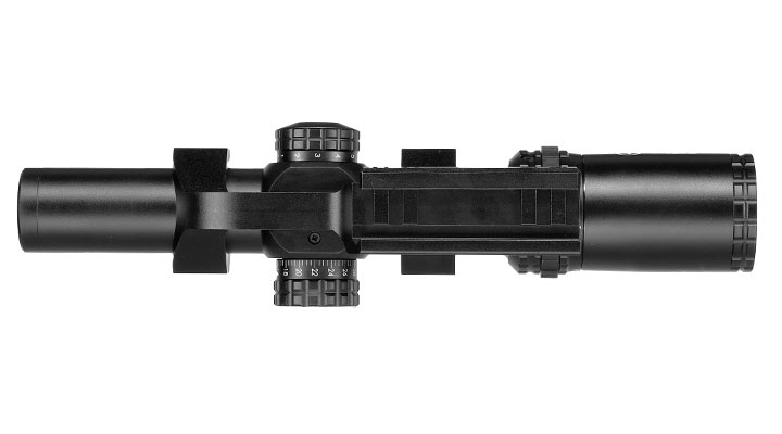 Firefield RapidStrike 1-6x24 Circle-Dot Zielfernrohr beleuchtet inkl. 20-22mm Cantilever Mount schwarz Bild 6
