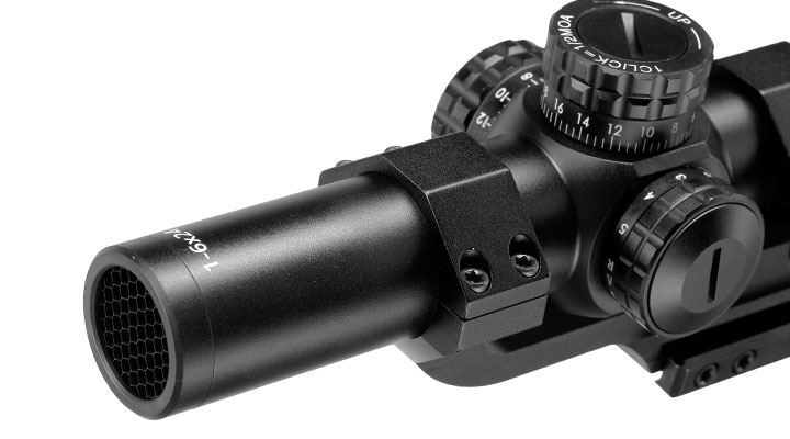 Firefield RapidStrike 1-6x24 Circle-Dot Zielfernrohr beleuchtet inkl. 20-22mm Cantilever Mount schwarz Bild 8