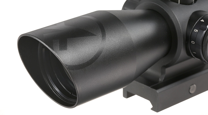 Firefield Barrage 2,5-10x40 Mil-Dot Zielfernrohr beleuchtet inkl. 20-22mm 2-teilige Montage schwarz Bild 7