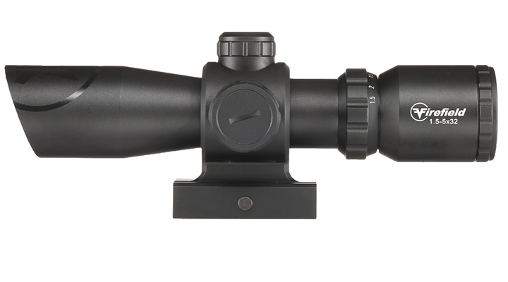 Firefield Barrage 1,5-5x32 Mil-Dot Zielfernrohr beleuchtet inkl. 20-22mm 2-teilige Montage schwarz Bild 4