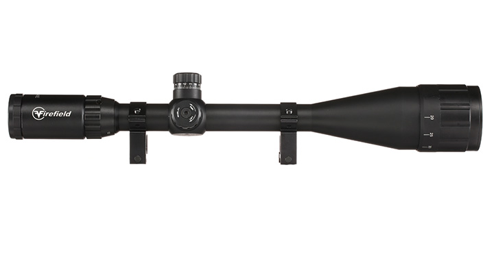 Firefield Tactical 10-40x50AO IR Mil-Dot Zielfernrohr beleuchtet inkl. 20-22mm Ringe schwarz Bild 5