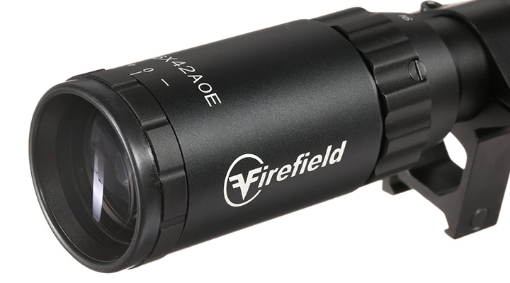 Firefield Tactical 4-16x42AO IR Mil-Dot Zielfernrohr beleuchtet inkl. 20-22mm Ringe schwarz Bild 8