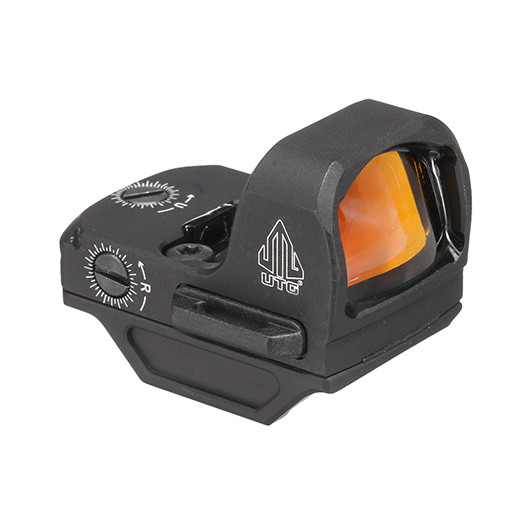 UTG OP3 SLS Reflex Micro Dot Red 4 MOA Single-Dot Sensor LPZ RMR-Footprint inkl. Adaptive Base schwarz Bild 1