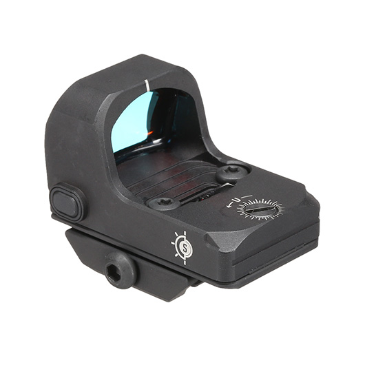 UTG OP3 SLS Reflex Micro Dot Red 4 MOA Single-Dot Sensor LPZ RMR-Footprint inkl. Adaptive Base schwarz Bild 3