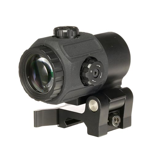 Aim-O G43 Style 3x Magnifier Aluminium schwarz AO 5387-BK Bild 1