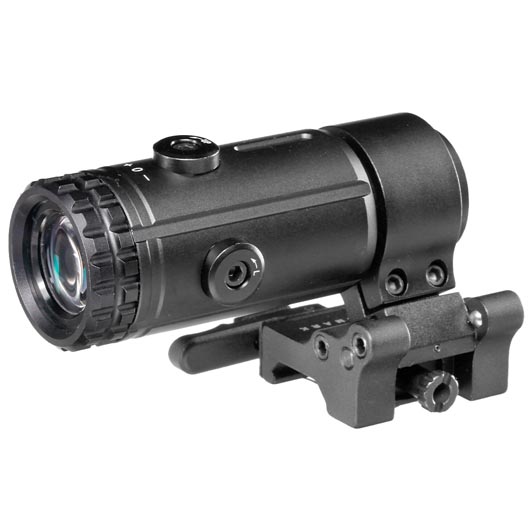 Sightmark T-3 Magnifier mit LQD Flip to Side Mount Halterung f. 20 - 22mm Schienen schwarz Bild 1