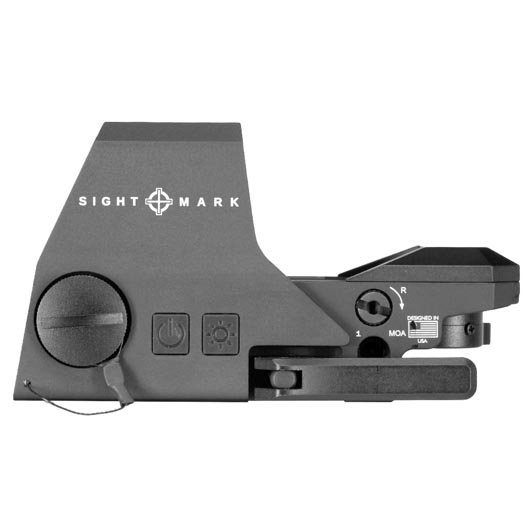 Sightmark Ultra Shot R-Spec Reflex Sight Red-/ Green-Dot LPZ inkl. 20 - 22mm Halterungen schwarz Bild 4