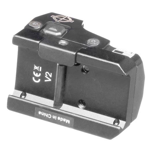 Sightmark Mini Shot M-Spec FMS Reflex Sight Red-Dot 3 MOA Single-Dot LPZ inkl. 20 - 22mm Halterungen schwarz Bild 10