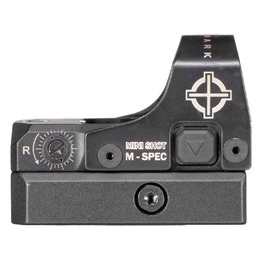 Sightmark Mini Shot M-Spec FMS Reflex Sight Red-Dot 3 MOA Single-Dot LPZ inkl. 20 - 22mm Halterungen schwarz Bild 6