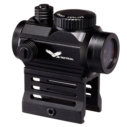 JS-Tactical BD02 2 MOA Red-Dot Sight inkl. 20 - 22 mm Halterung / Scope Riser schwarz Bild 2