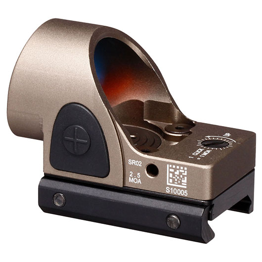 Aim-O SRO-Sight Type Micro Red Dot inkl. 20 - 22 mm + Pistolenhalterung tan AO 6010-DE Bild 4