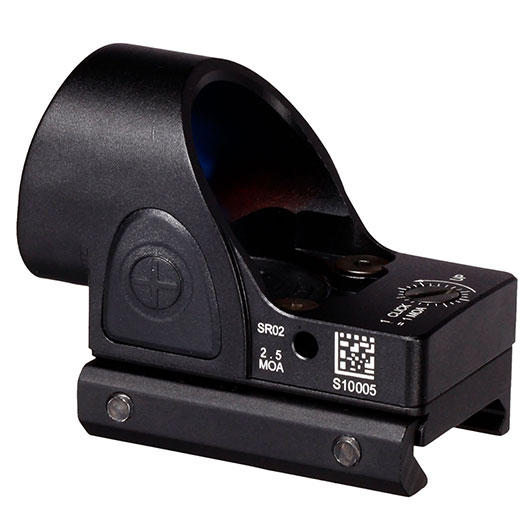 Aim-O SRO-Sight Type Micro Red Dot inkl. 20 - 22 mm + Pistolenhalterung schwarz AO 6010-BK Bild 4
