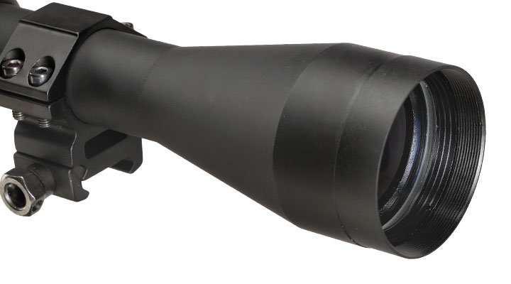 Nuprol Optics 3-9x40IR Mil-Dot Zielfernrohr beleuchtet inkl. 20-22mm / 11mm Ringe schwarz Bild 7