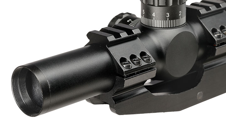 Nuprol Optics ZR10 1,25-5x26IR Circle-Dot Zielfernrohr beleuchtet inkl. 20-22mm Integralmontage schwarz Bild 7
