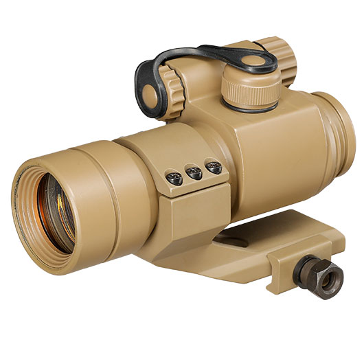 Nuprol NPoint HD-1 Red-Dot Zielgert mit 20 - 22 mm Forward Halterung Flat Dark Earth