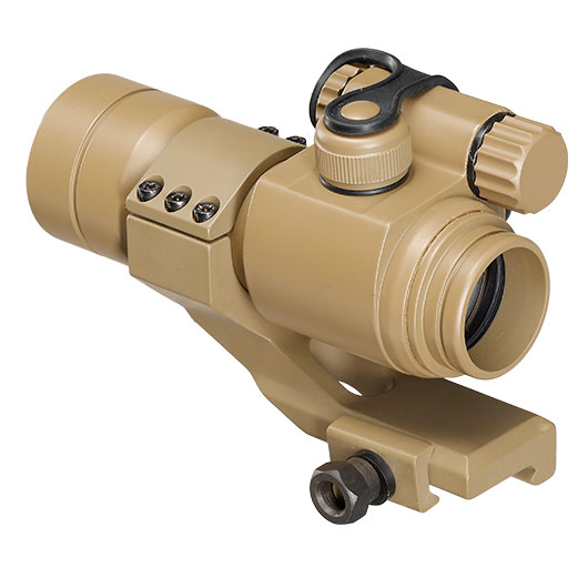 Nuprol NPoint HD-1 Red-Dot Zielgert mit 20 - 22 mm Forward Halterung Flat Dark Earth Bild 3