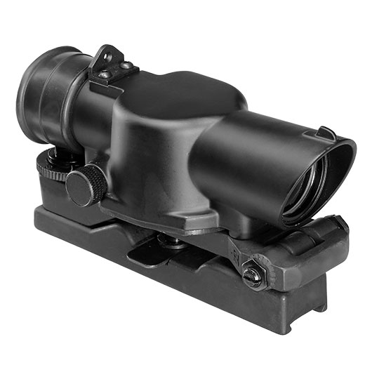 Nuprol ESAT 4X Susat Type Zielfernrohr rot beleuchtet f. L85 / L86 Gewehre schwarz Bild 1
