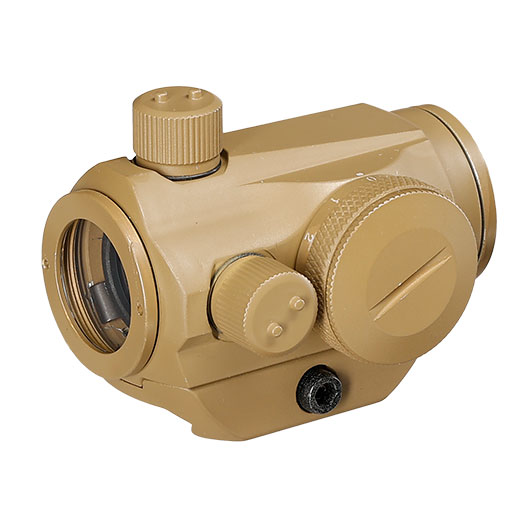 Nuprol NPoint E1 Red-Dot Zielgert inkl. Low / High Mount f. 20 - 22 mm Schienen Flat Dark Earth Bild 2