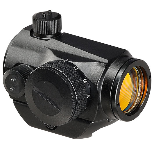 Nuprol NPoint E1 Red-Dot Zielgert inkl. Low / High Mount f. 20 - 22 mm Schienen schwarz Bild 1