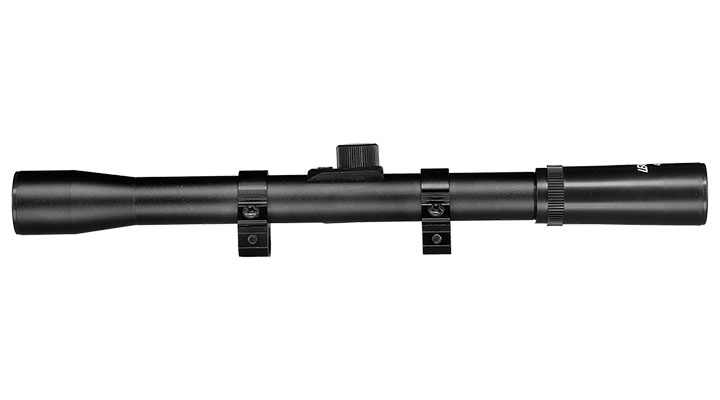 Leader 4x20 Duplex Zielfernrohr inkl. 11mm Ringe schwarz Bild 4