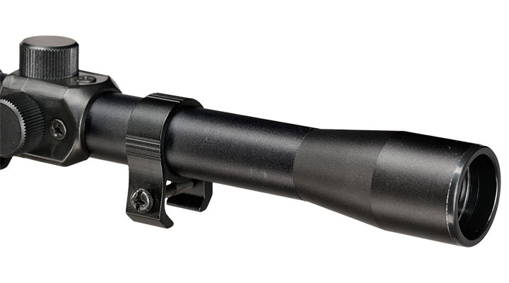 Leader 4x20 Duplex Zielfernrohr inkl. 11mm Ringe schwarz Bild 7