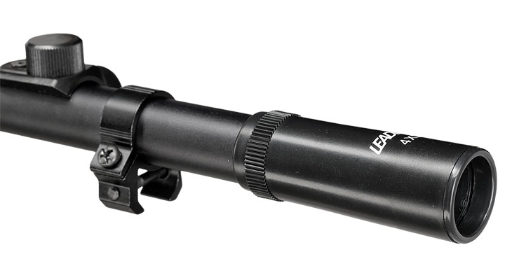 Leader 4x20 Duplex Zielfernrohr inkl. 11mm Ringe schwarz Bild 8