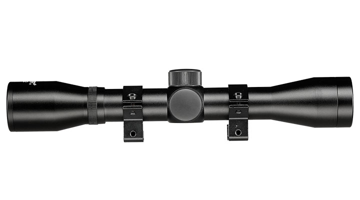 Leader 4x32 Duplex Zielfernrohr inkl. 11mm Ringe schwarz Bild 5