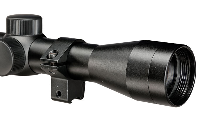 Leader 4x32 Duplex Zielfernrohr inkl. 11mm Ringe schwarz Bild 7