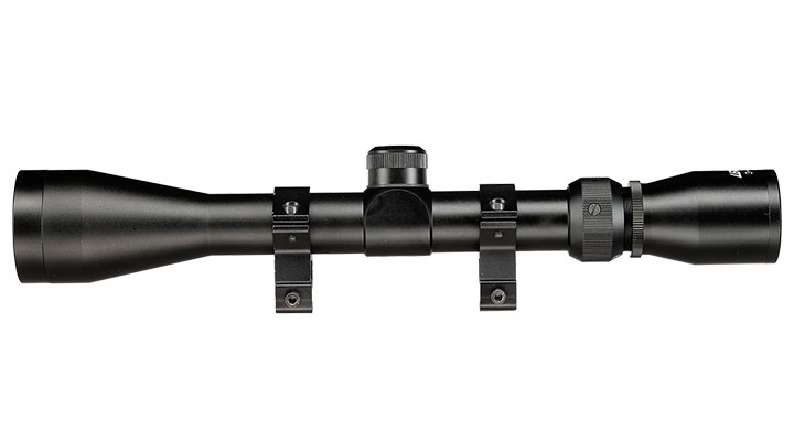 Leader 3-9x40 Duplex Zielfernrohr inkl. 11mm Ringe schwarz Bild 5